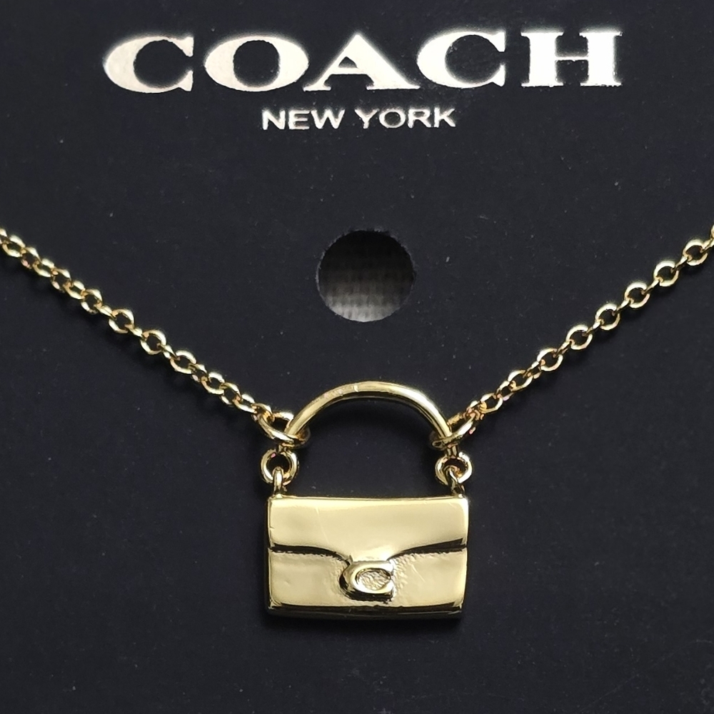 Coach Tabby Pendant Nrcklace